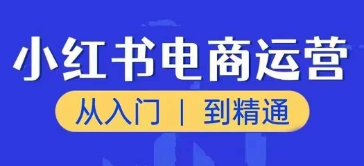 小红书电商运营课，从入门到精通，带你抓住又一个赚钱风口-来缘阁