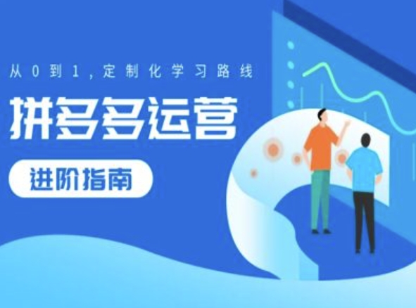 拼多多运营进阶指南，从0到1定制化学习路线-来缘阁