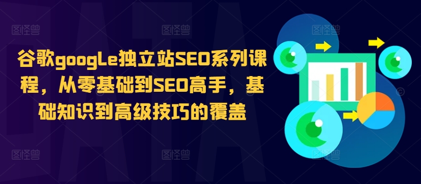 谷歌google独立站SEO系列课程，从零基础到SEO高手，基础知识到高级技巧的覆盖-来缘阁