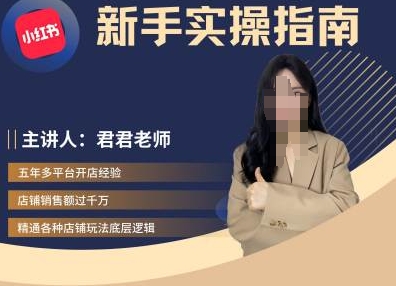 君君-小红书电商从入门到精通，新手实操指南-来缘阁