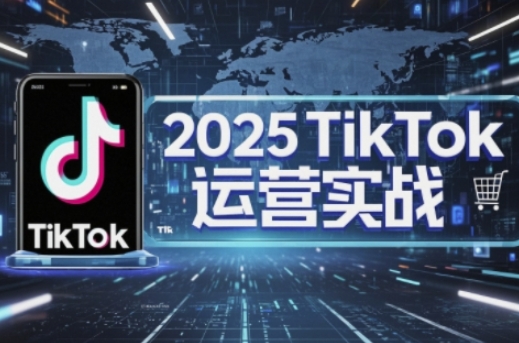 2025TikTok电商运营，掌握TikTok店铺运营核心技巧，实现低成本高转化-来缘阁