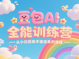 豆包AI全能训练营，从小白到高手速成系列课程-来缘阁