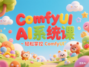ComfyUI AI系统课，轻松掌控ComfyUl-来缘阁