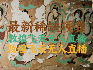 最新稀缺项目敦煌飞天无人直播，项目自带流量，流量爆满，实现160小时实时直播不违规操-来缘阁