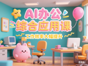 AI办公综合应用课，工作效率大幅提升-来缘阁