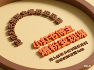 小红书博主爆粉变现课，深入解读小红书商业逻辑，带你进阶变现大咖-来缘阁