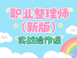 图片[1]-职业整理师培训(新版)，实战操作课-来缘阁