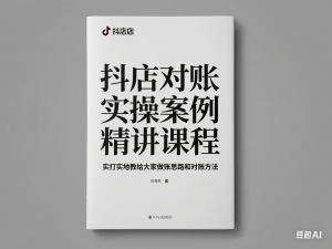 抖店对账实操案例精讲课程，实打实地教给大家做账思路和对账方法-来缘阁