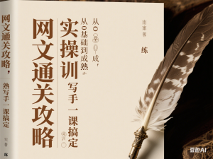 网文通关攻略，从0基础到成熟写手一课搞定，实操训练-来缘阁