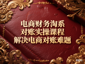 图片[1]-电商财务淘系对账实操课程，解决电商对账难题-来缘阁