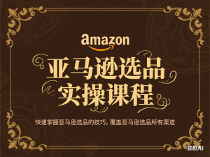 亚马逊选品实操课程，快速掌握亚马逊选品的技巧，覆盖亚马逊选品所有渠道-来缘阁