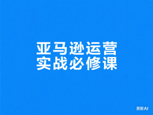 亚马逊运营实战必修课，亚马逊运营成长计划-来缘阁