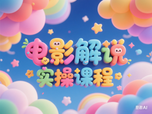 电影解说剪辑实操带货全新蓝海市场，电影解说实操课程-来缘阁