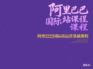 阿里巴巴国际站课程，阿里巴巴国际站运营基础课程-来缘阁