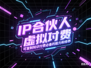 IP合伙人知识付费虚拟项目，可复制知识付费必备的能力和修养-来缘阁