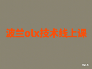 图片[1]-波兰olx技术线上课，kim跨境电商教程-来缘阁