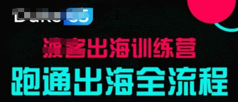 出海训练营基础课，​跑通出海全流程，实战案例拆解-来缘阁