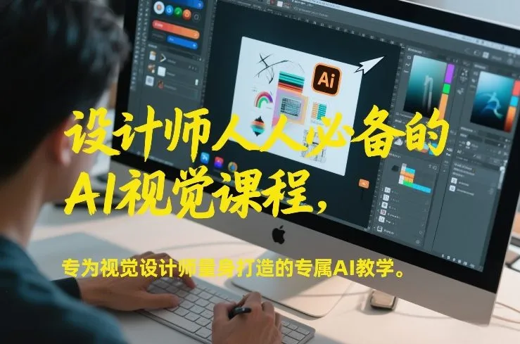 设计师人人必备的AI视觉课程，专为视觉设计师量身打造的专属AI教学-来缘阁