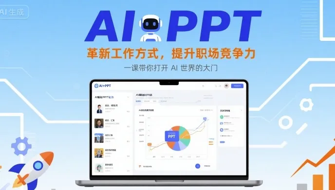 AI+PPT：革新工作方式，提升职场竞争力，一课带你打开 AI 世界的大门-来缘阁