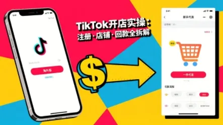TikTok从开店到投流的进阶课，从基础实操到高阶技巧一网打尽-来缘阁