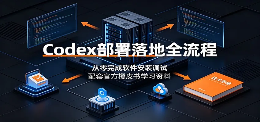Codex部署落地全流程：从零完成软件安装调试，配套官方橙皮书学习资料-来缘阁