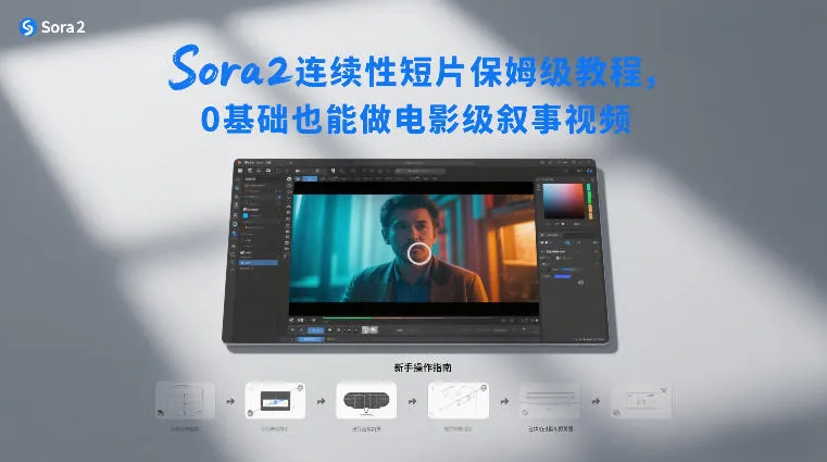 Sora2连续性短片保姆级教程，0基础也能做电影级叙事视频-来缘阁