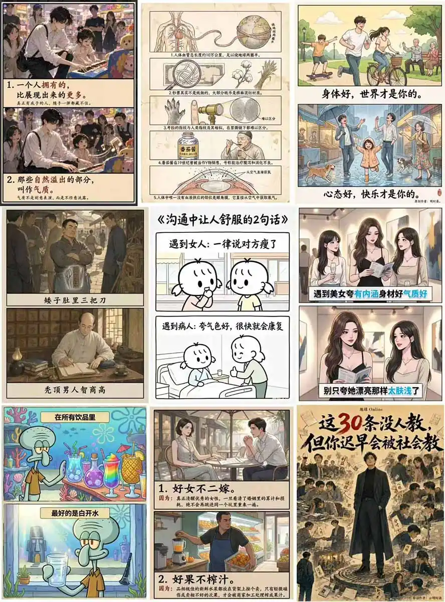 外面卖699元的抖音10W粉博主AI绘图实战课：提示词+爆款复刻+漫画创作+封面设计，从0掌握AI作图与变现完整流程-来缘阁