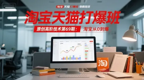 淘宝天猫打爆班原创高阶技术第69期:淘宝从0到爆-来缘阁