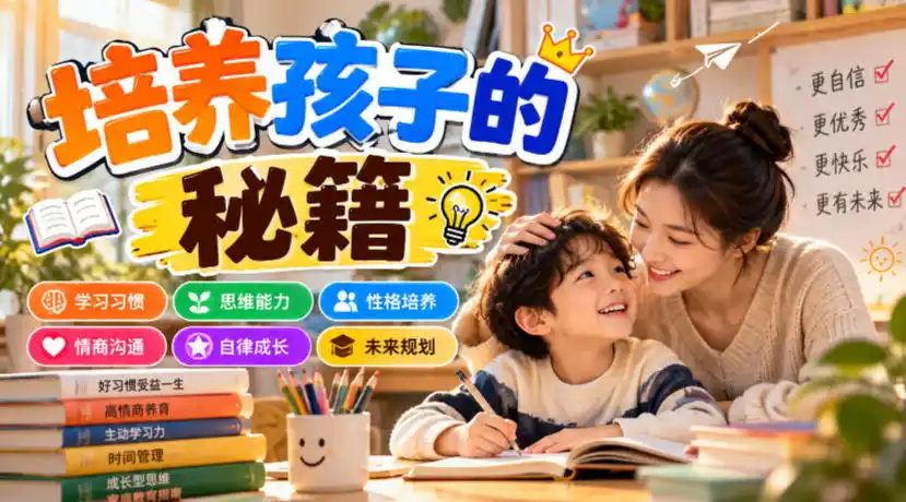 某公众号付费文章：培养孩子的秘籍-来缘阁