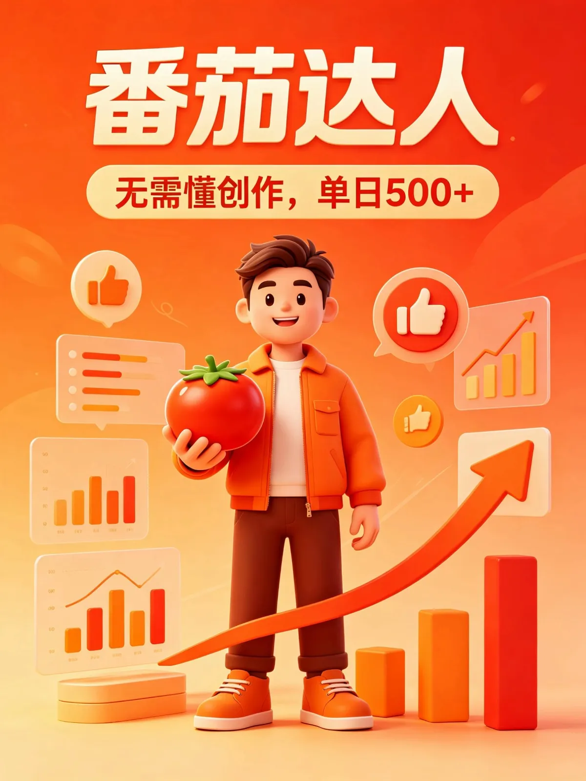 番茄小说达人全自动变现，普通人轻松日入500+-来缘阁