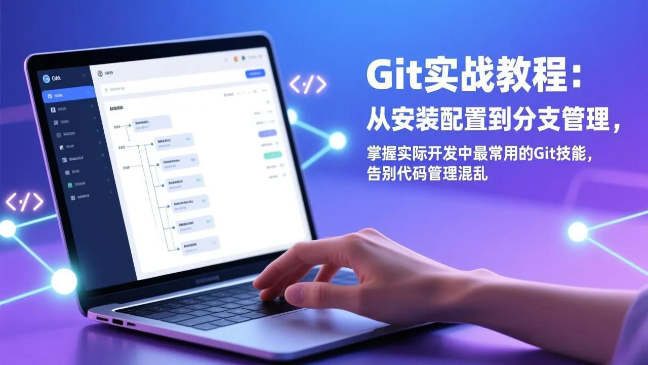 Git实战教程:从安装配置到分支管理,掌握实际开发中最常用的Git技能,告别代码管理混乱-来缘阁