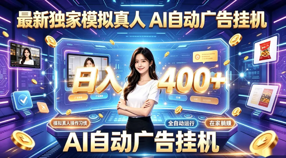 最新独家模拟真人，AI自动挂号挂G，日入400+，全程全自动运行，无需人工【揭秘】-来缘阁