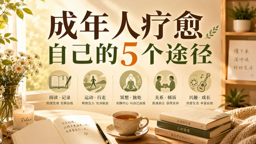 付费文章：成年人疗愈自己的5个途径-来缘阁