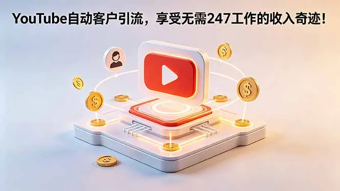 YouTube 自动客户引流,享受无需 247 工作的收入奇迹!【原创双语字幕】-来缘阁
