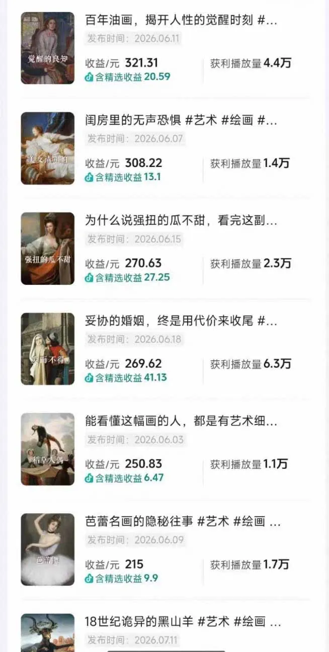 油画解说教学-398众筹来的技术：选题×对标×素材×文案×配音×剪辑×2天开精选×7天通9项权益-来缘阁