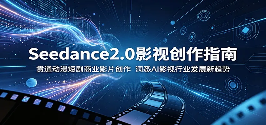 Seedance2.0影视创作指南：贯通动漫短剧商业影片创作，洞悉AI影视行业发展新趋势-来缘阁