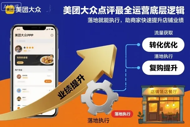 美团大众点评最全运营底层逻辑,落地就能执行,助商家快速提升店铺业绩-来缘阁