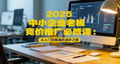 2025中小企业老板竞价推广必修课：从入门到精通的进阶之路-来缘阁
