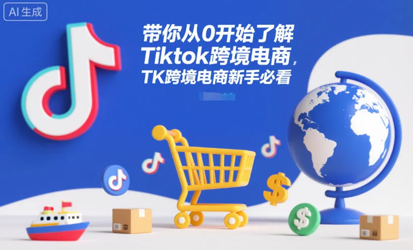 带你从0开始了解Tiktok跨境电商，TK跨境电商新手必看-来缘阁