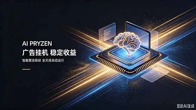 AI Pryzen 广告挂机｜24小时自动跑，日入300-500，新手零门槛-来缘阁