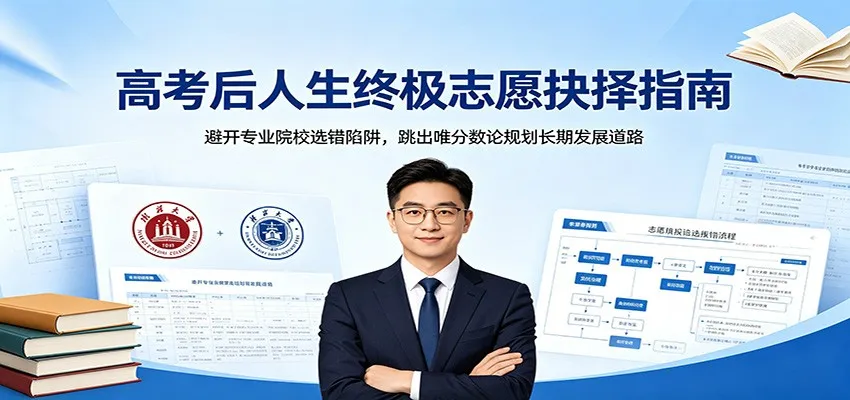 高考后人生终极志愿抉择指南：避开专业院校选错陷阱，跳出唯分数论规划长期发展道路-来缘阁