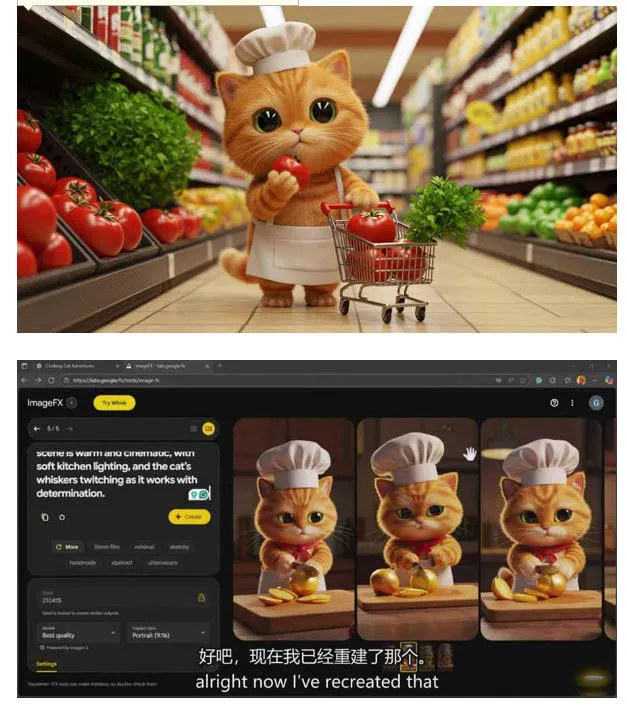 AI橘猫打工视频制作教学，流量狂飙，0基础打造千万播放萌宠账号-来缘阁