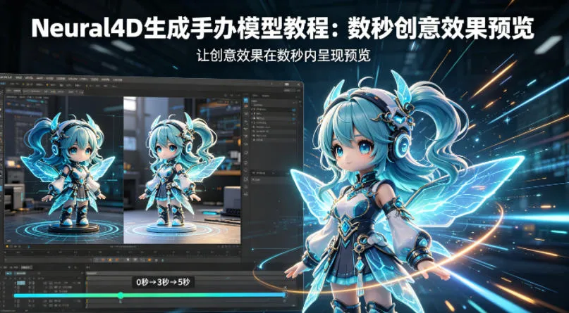 Neural4D生成手办模型教程，让创意效果在数秒内呈现预览-来缘阁