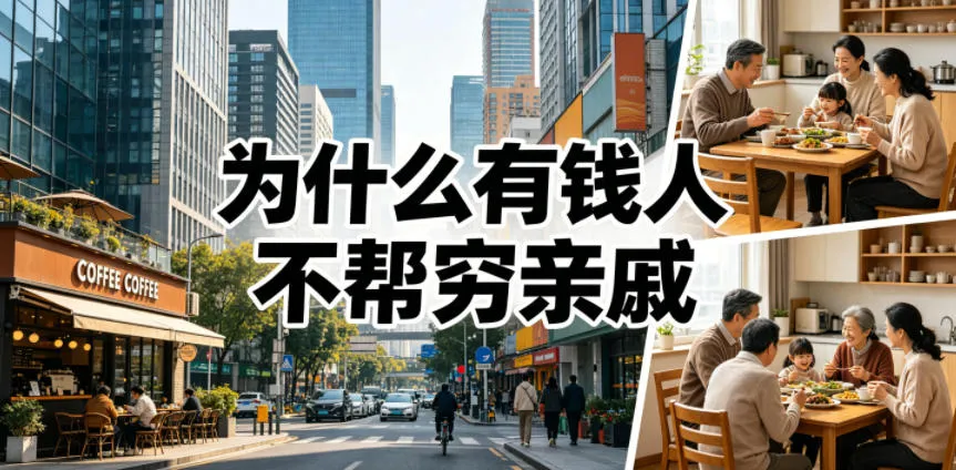 付费文章:为什么有钱人不帮穷亲戚?-来缘阁