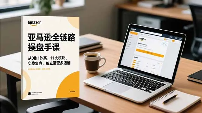 亚马逊全链路操盘手课，从0到1体系、11大模块、实战复盘，独立运营多店铺-来缘阁