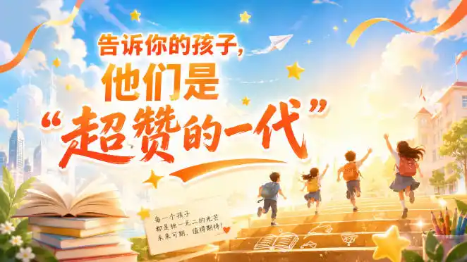 某付费社群专属文章：告诉你的孩子，他们是“超赞的一代”。-来缘阁