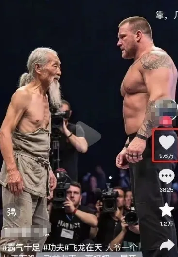 10W+点赞500W播放,用AI制作中国老头和外国拳王格斗视频,条条原创,快速涨粉变现-来缘阁