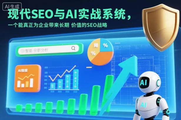 现代SEO与AI实战系统，一个能真正为企业带来长期价值的SEO战略(英语+中文字幕)-来缘阁
