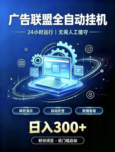广告联盟全自动挂G，24小时自动运行，无需人工值守，日收200－500+【揭秘】-来缘阁