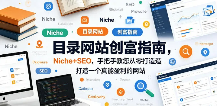 目录网站创富指南，Niche+SEO，手把手教您从零打造打造一个真能盈利的网站【原创双语字幕】-来缘阁
